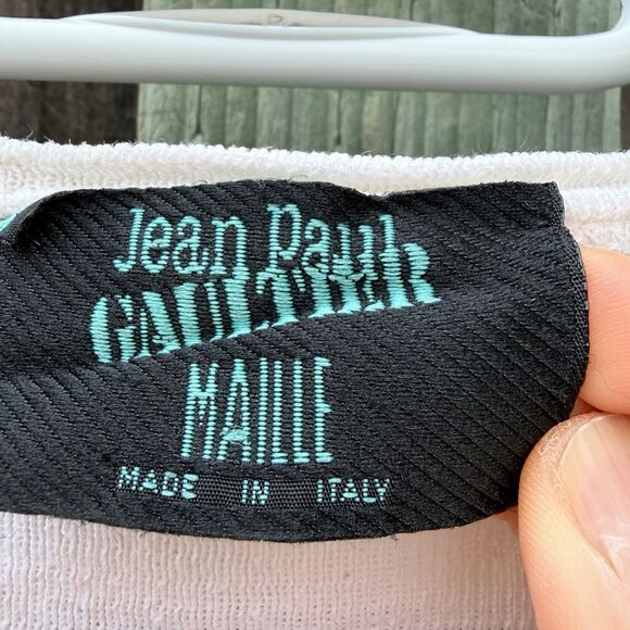 Jean Paul Gaultier Maille Modèle No Breton Stripe Knit Top Italy M - Picture 3 of 16